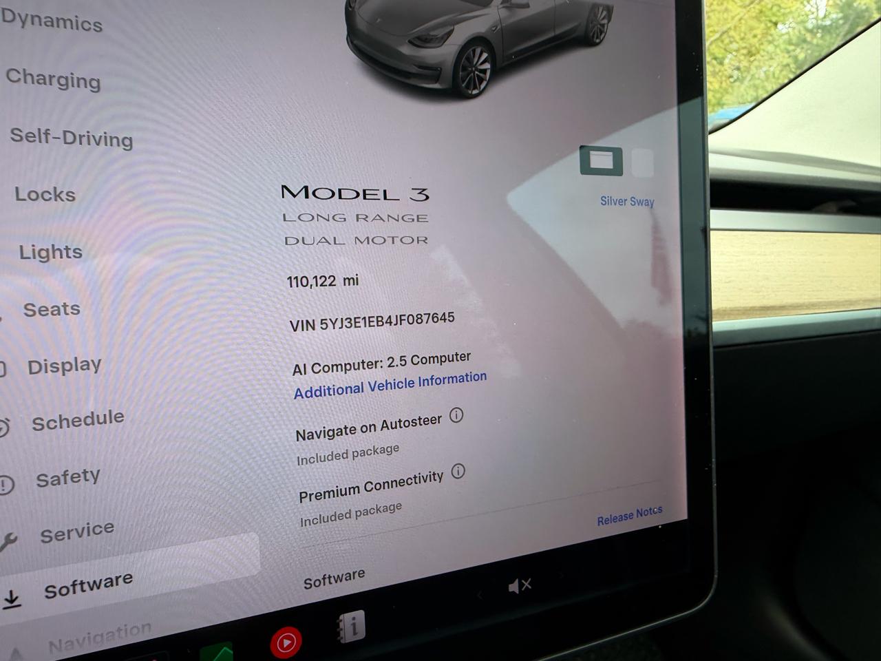 Tesla Model 3 Long Range Battery AWD 2018