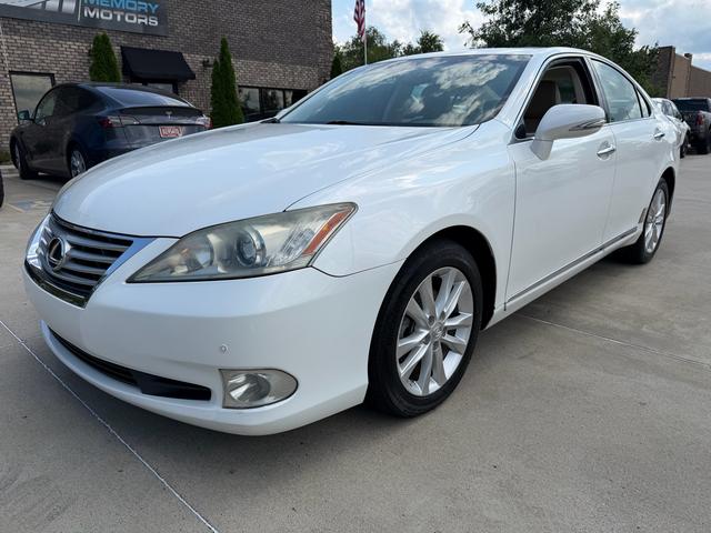 White 2011 Lexus ES Sedan Front-Wheel Drive Automatic
