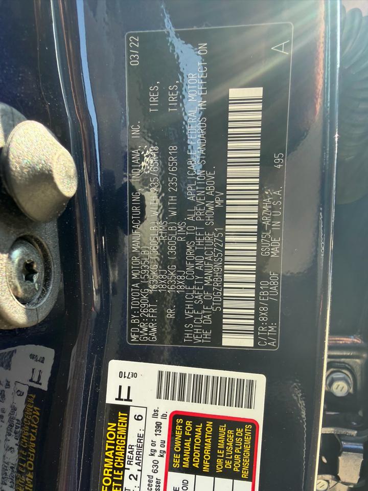 Toyota Highlander  2022