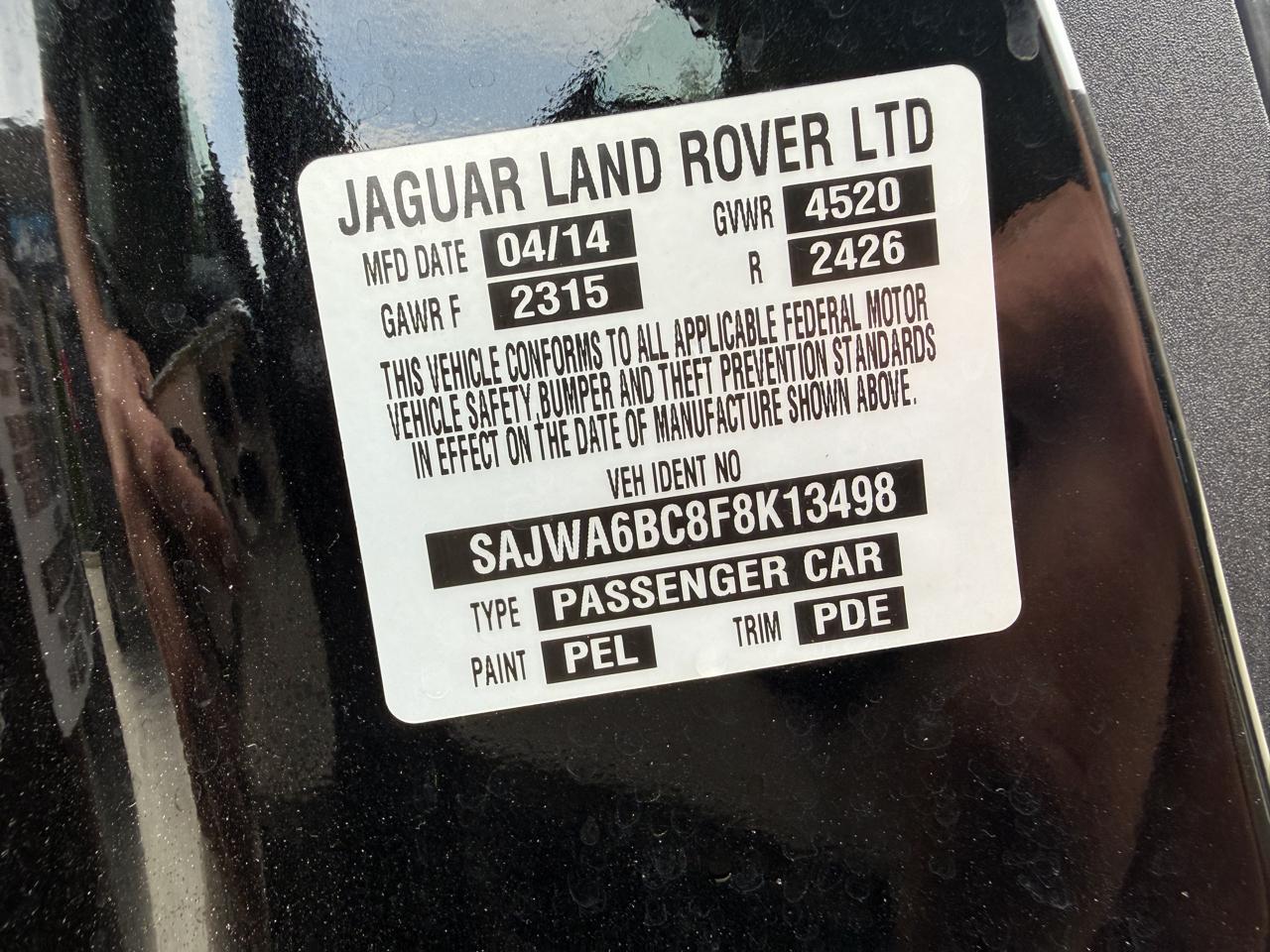 Jaguar F-Type 2dr Cpe V6 S 2015
