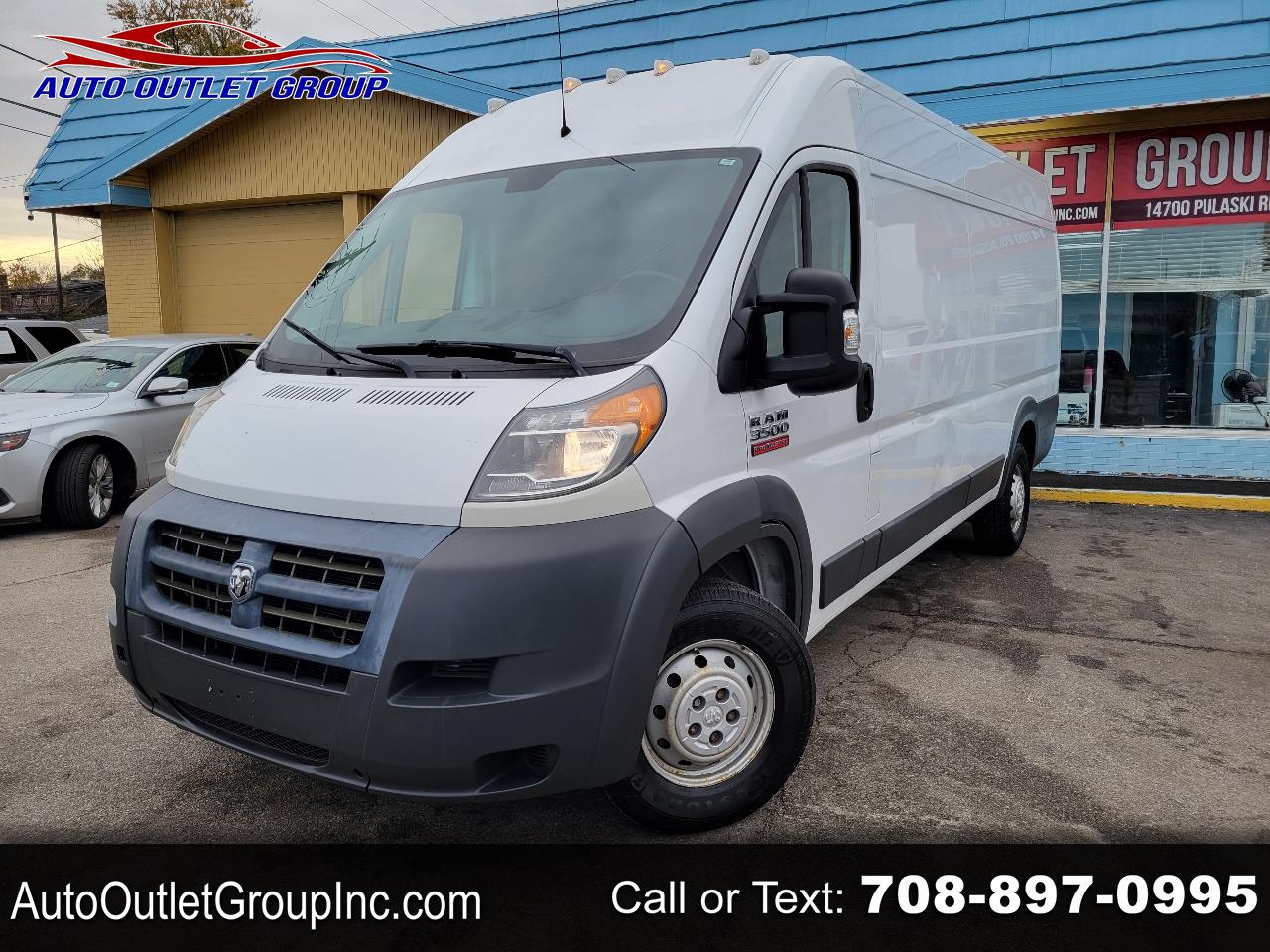 2017 RAM ProMaster Cargo Van 3500 High Roof 159" WB EXT