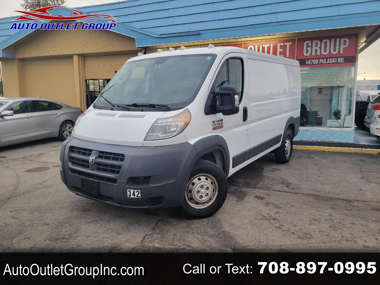 2018 RAM ProMaster Cargo Van 1500 Low Roof 136" WB