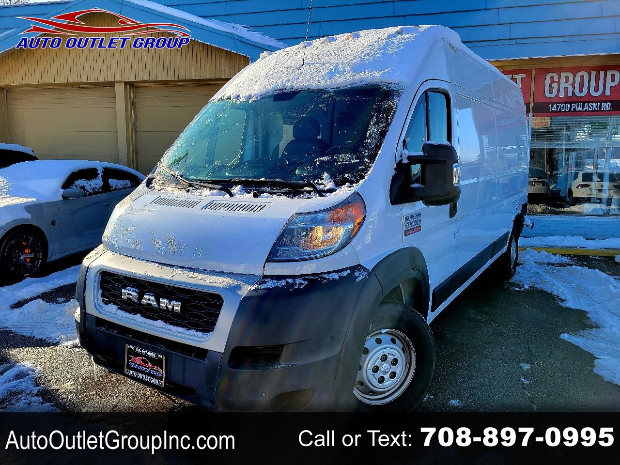 2019 RAM ProMaster Cargo Van 2500 HIGH