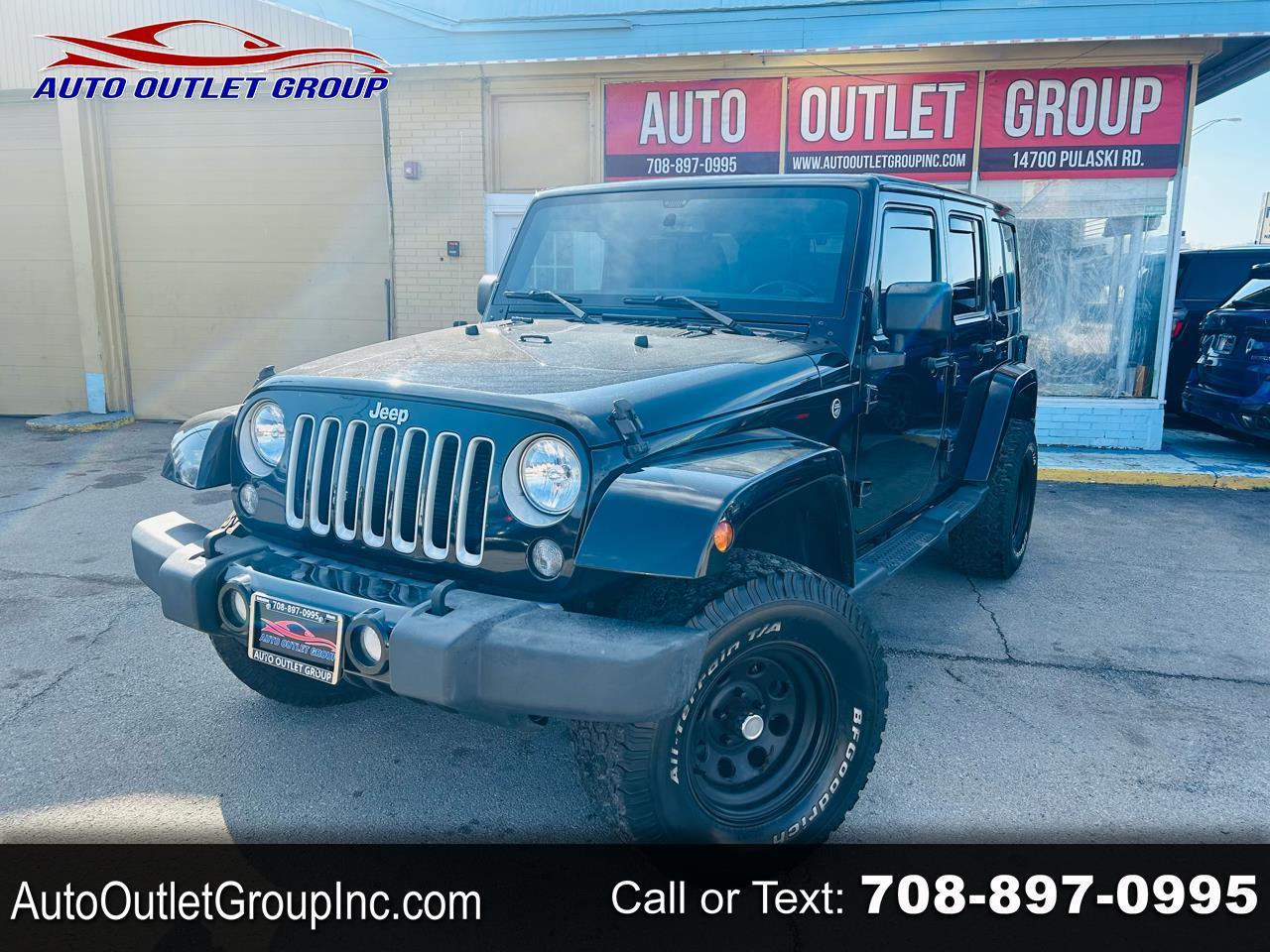 2018 Jeep Wrangler JK Unlimited Sahara 4x4