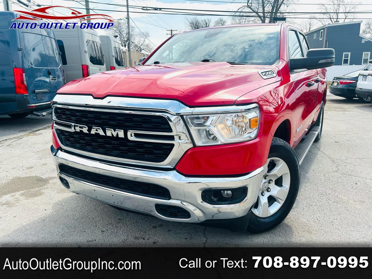 2023 RAM 1500 Big Horn 4x4 Quad Cab 6'4" Box