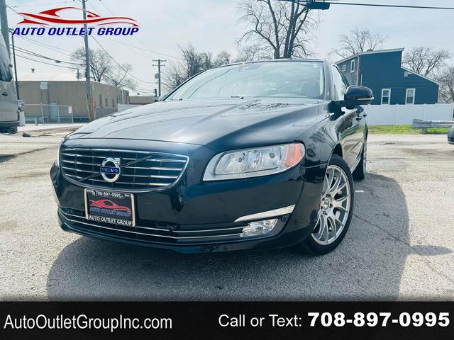 Black 2015 Volvo S80 T6 Platinum AWD Sedan All-Wheel Drive Automatic