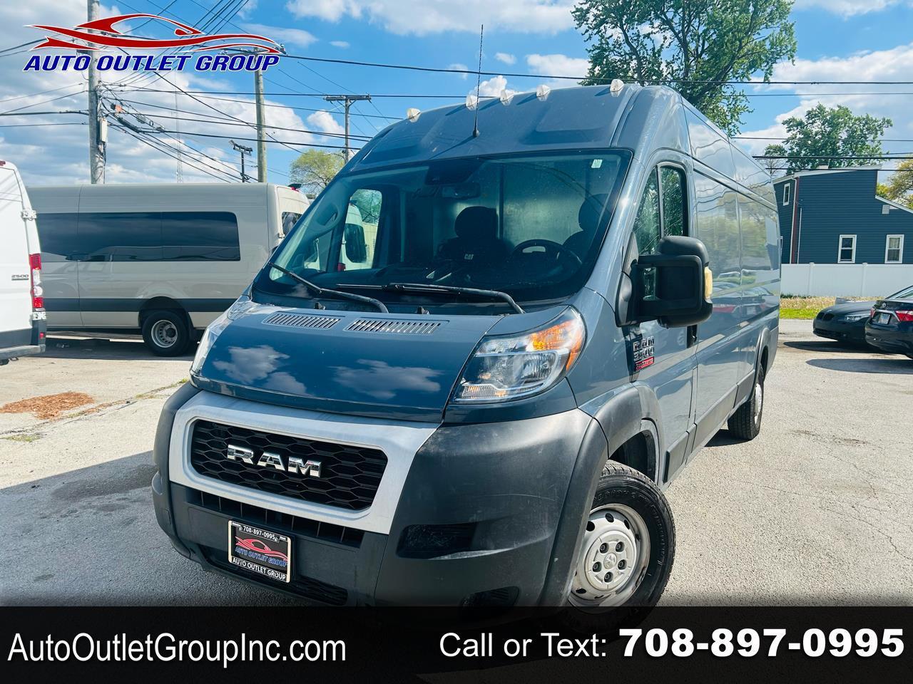 2021 RAM ProMaster Cargo Van 3500 High Roof 159" WB EXT