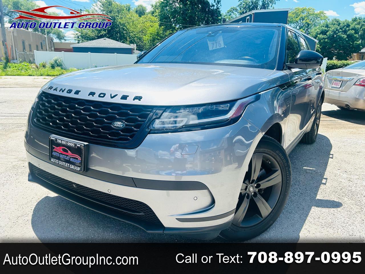 Gray 2020 Land Rover Range Rover Velar SUV / Crossover All-Wheel Drive Automatic