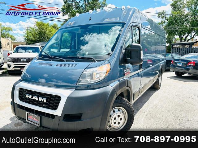 Blue 2019 RAM ProMaster Van Front-Wheel Drive Automatic