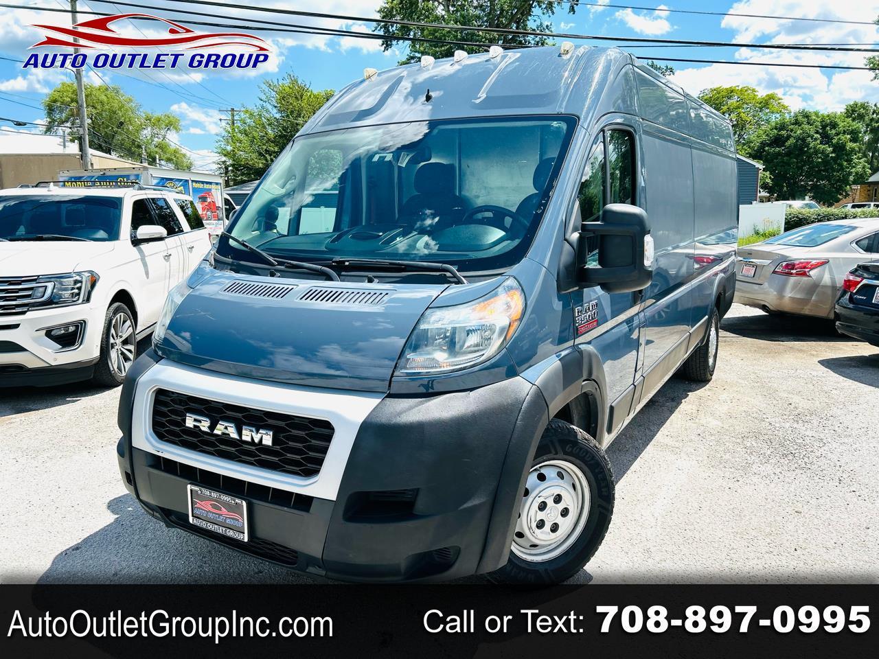 Blue 2021 RAM ProMaster Van Front-Wheel Drive Automatic