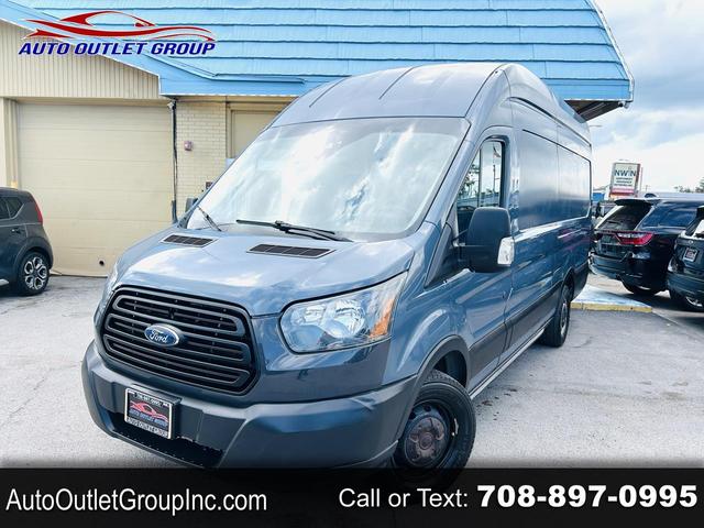 Blue 2019 Ford Transit Cargo Van Rear-Wheel Drive Automatic