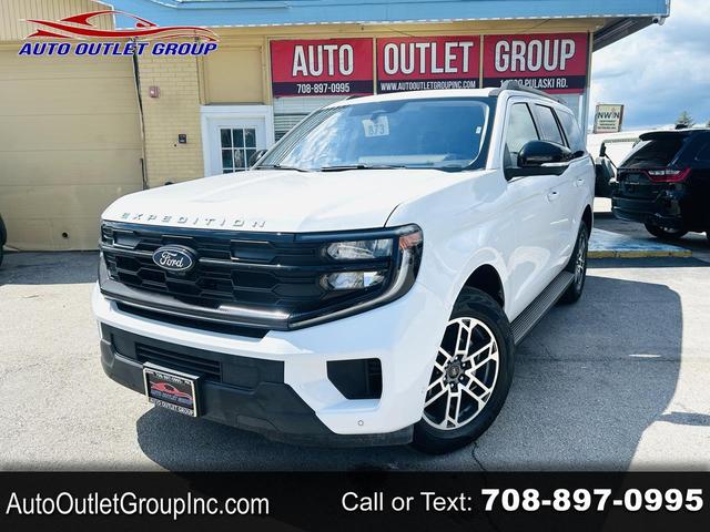 White 2025 Ford Expedition SUV / Crossover Four-Wheel Drive Automatic
