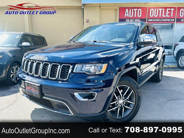 Blue 2017 Jeep Grand Cherokee SUV / Crossover Four-Wheel Drive Automatic