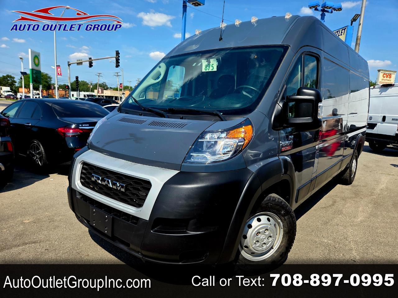 2020 RAM ProMaster Cargo Van 3500 HIGH
