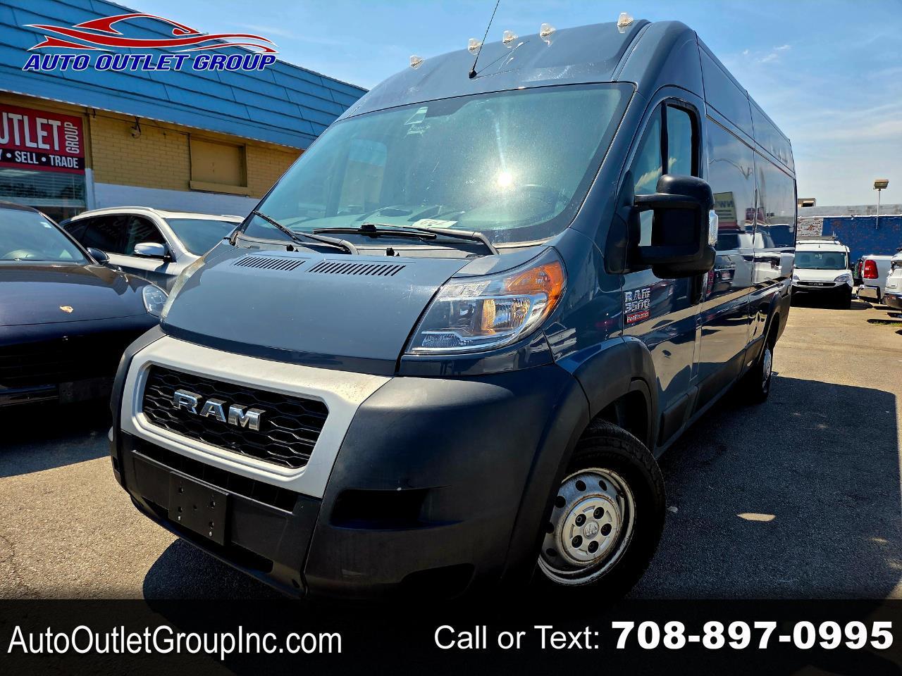 2020 RAM ProMaster Cargo Van 3500 HIGH