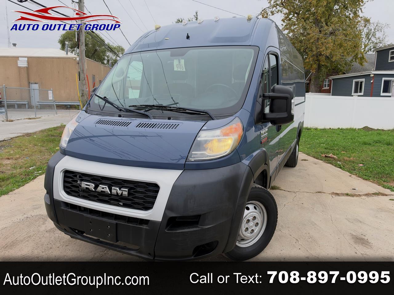 2019 RAM ProMaster Cargo Van 3500 HIGH