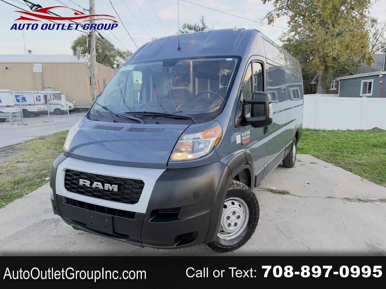2020 RAM ProMaster Cargo Van 3500 HIGH