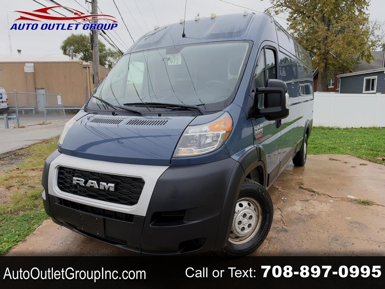 2019 RAM ProMaster Cargo Van 3500 HIGH
