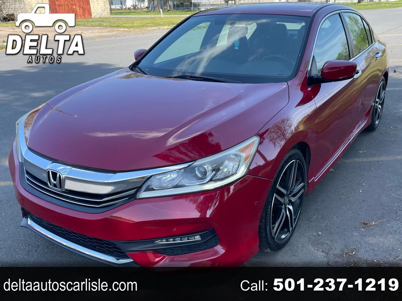 2017 Honda Accord Sport Sedan w/Honda Sensing CVT