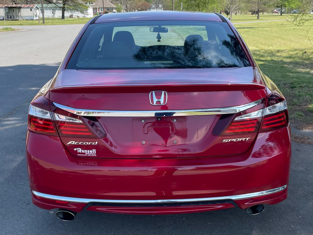 Honda Accord Sport Sedan w/Honda Sensing CVT 2017