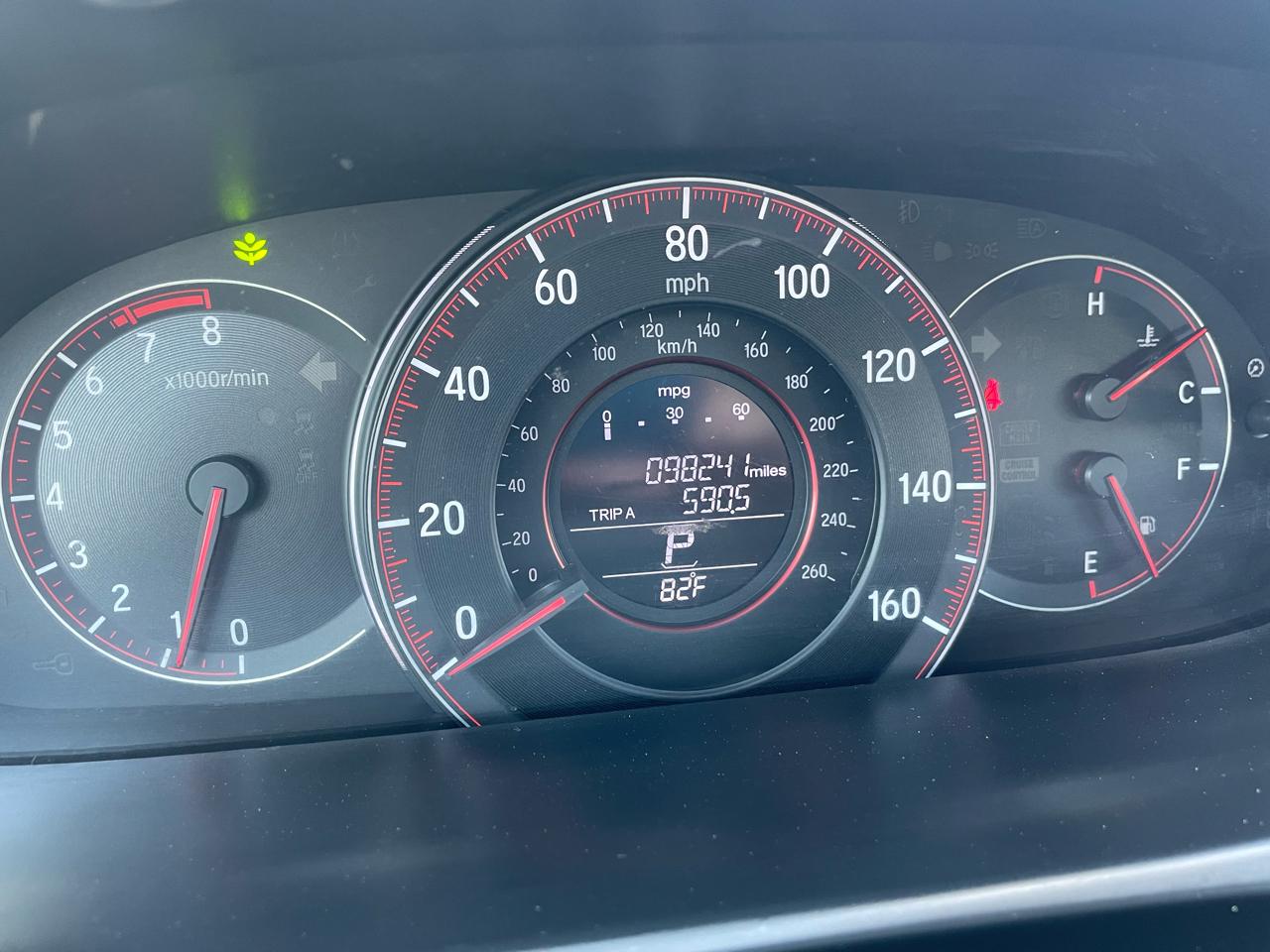 Honda Accord Sport Sedan w/Honda Sensing CVT 2017