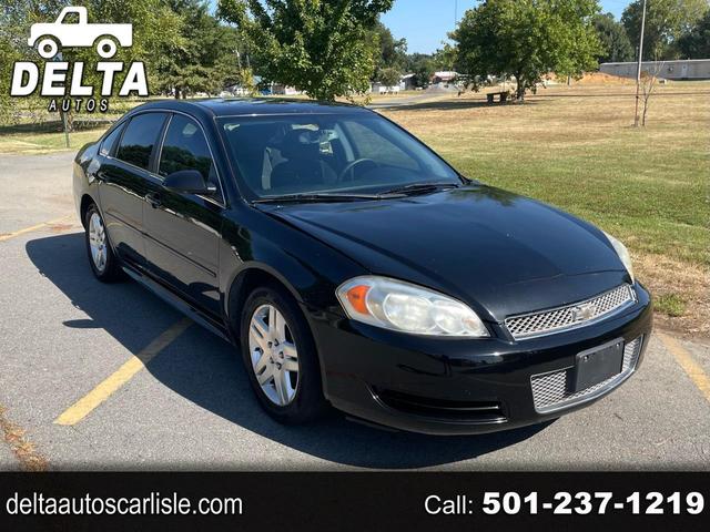 Black 2013 Chevrolet Impala Sedan Front-Wheel Drive Automatic