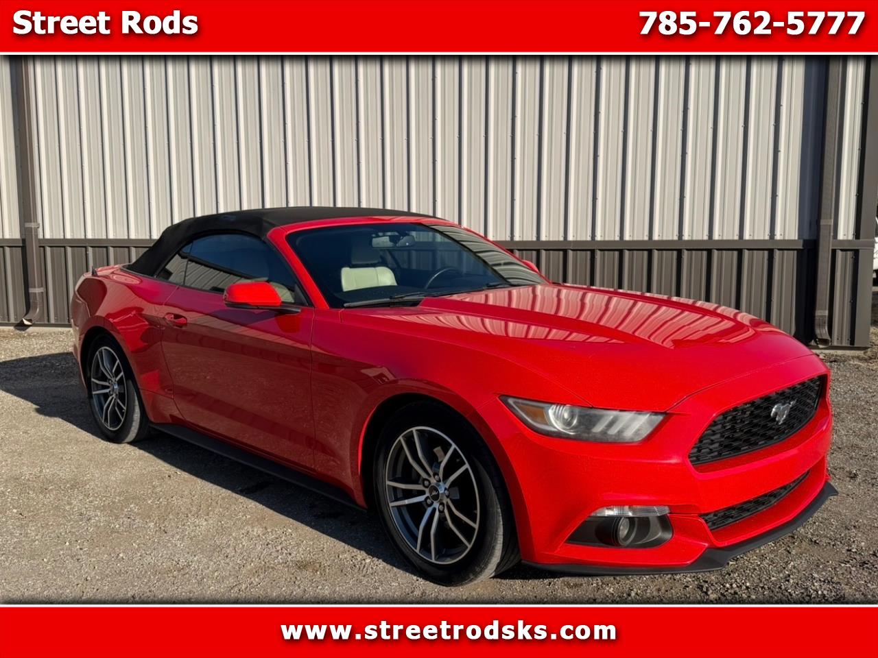 2015 Ford Mustang EcoBoost Premium Convertible