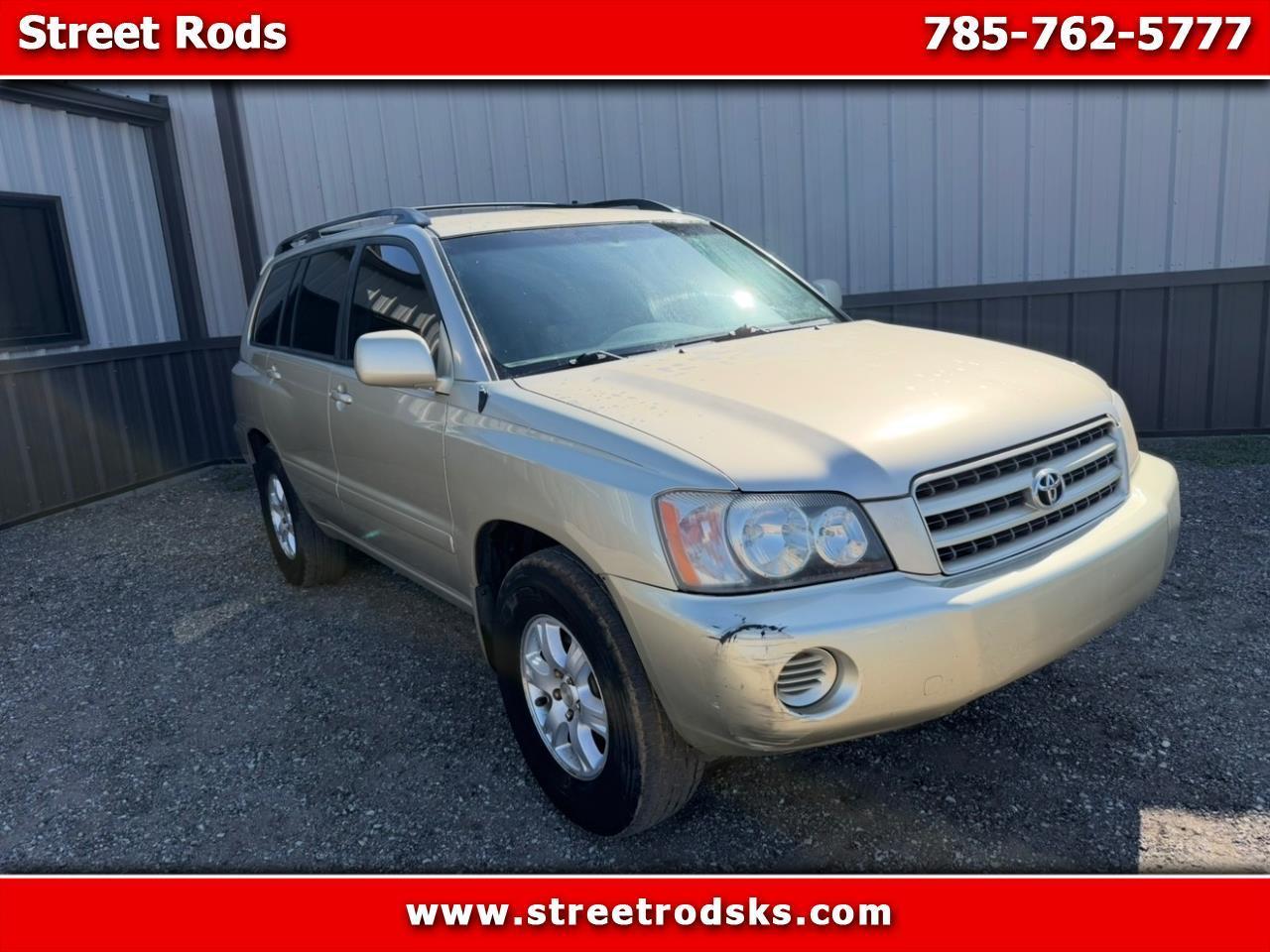 2001 Toyota Highlander V6 4WD