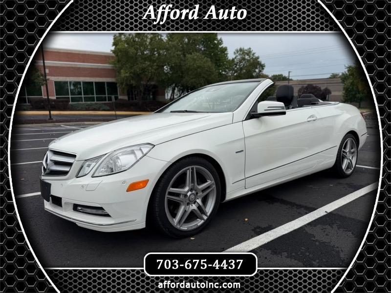 Mercedes-Benz E-Class E350 Cabriolet 2012