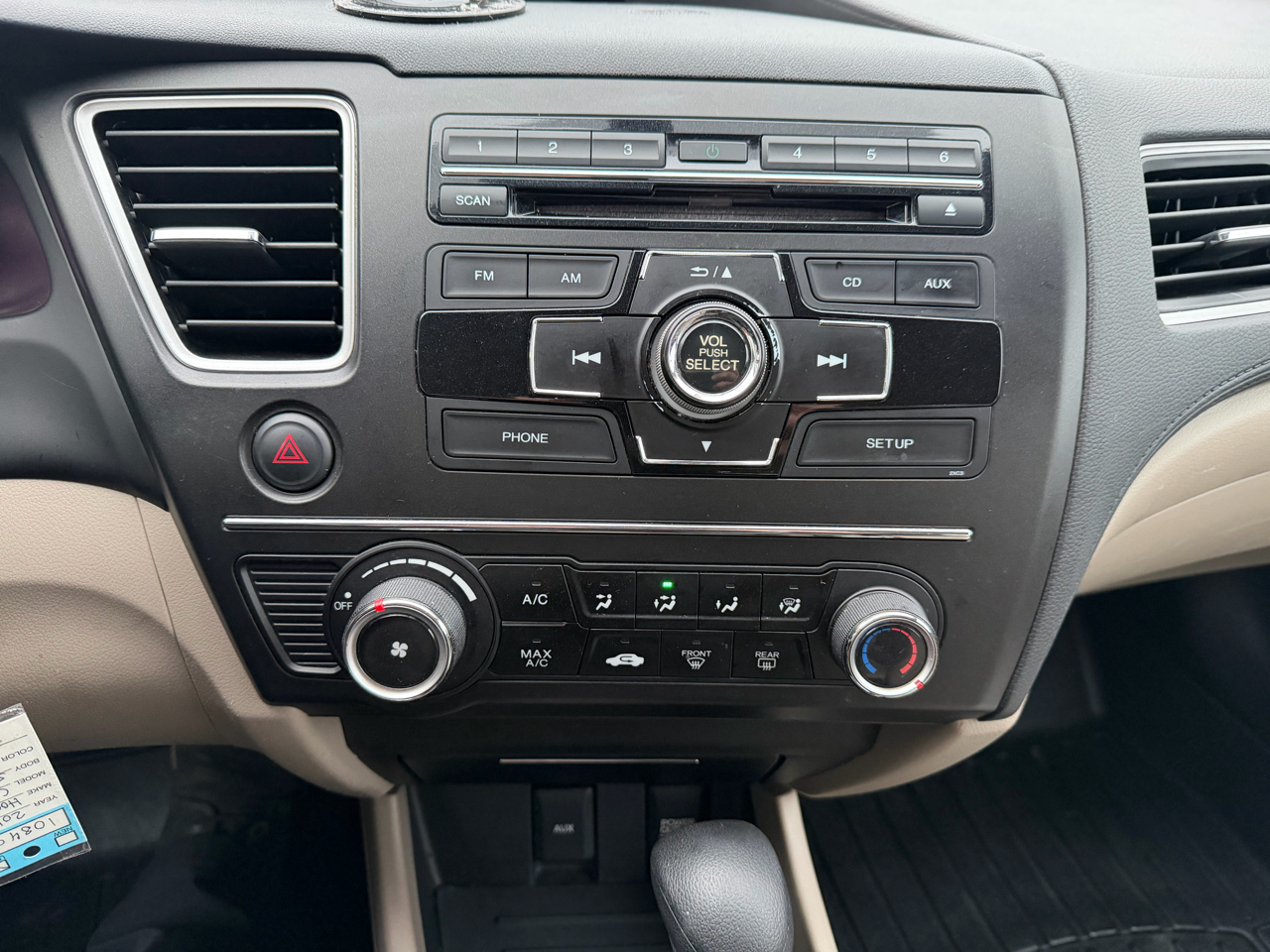 Honda Civic Sedan 4dr CVT LX 2014