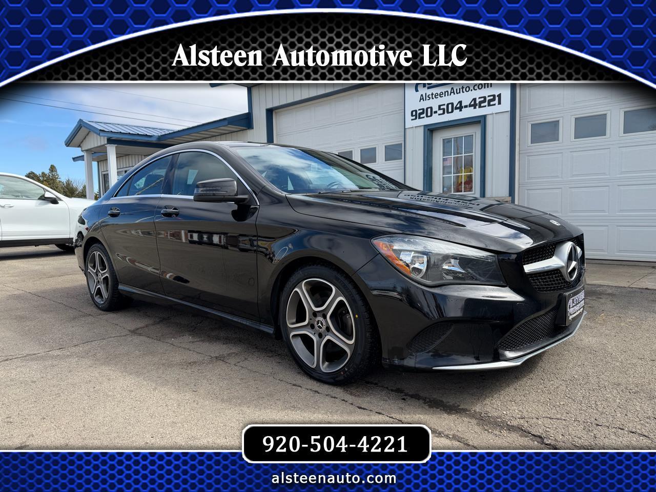 2018 Mercedes-Benz CLA CLA 250 4MATIC Coupe