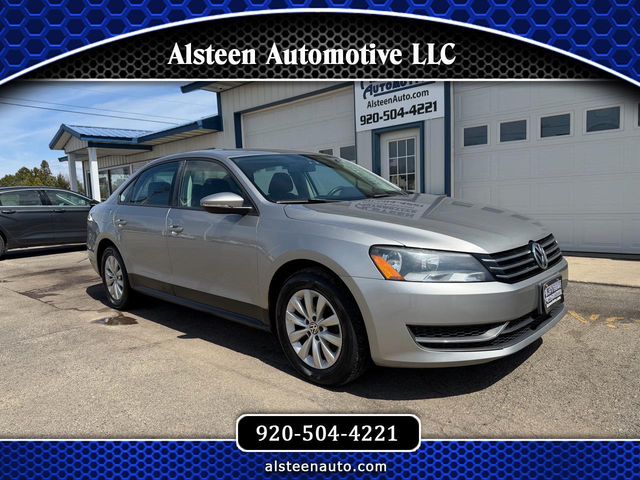 2012 Volkswagen Passat 4dr Sdn 2.5L Auto S