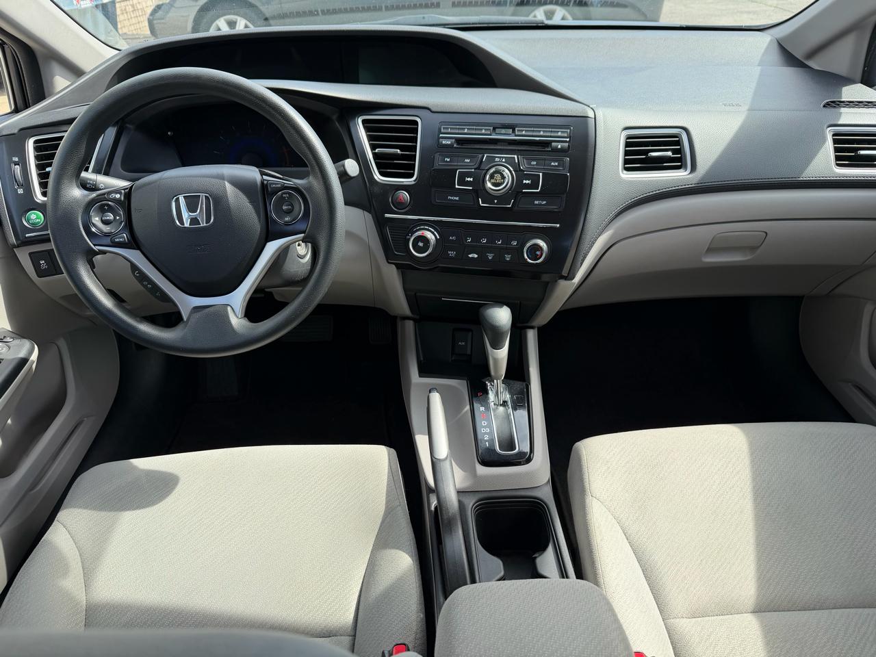 Honda Civic Sdn 4dr Auto HF 2013