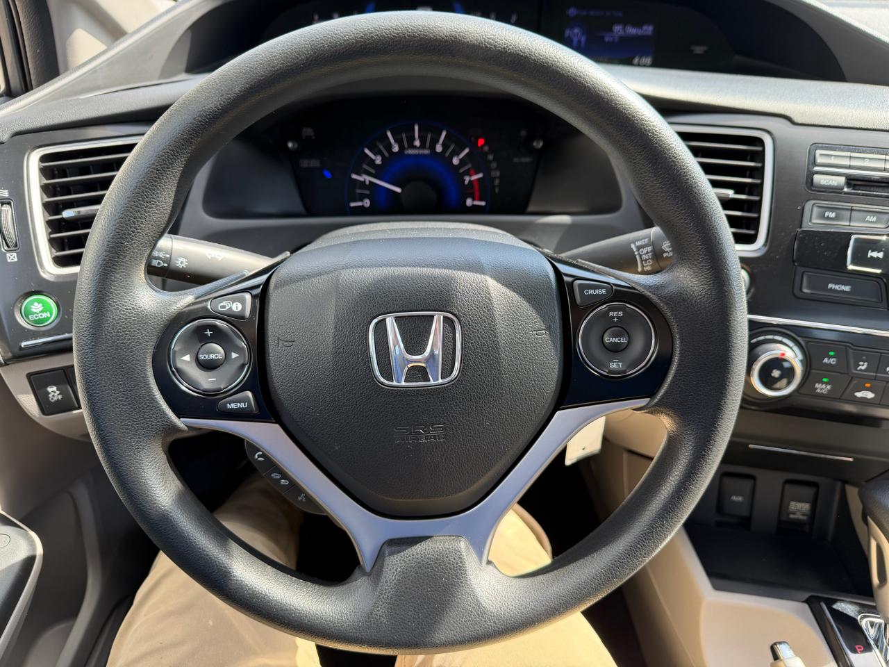 Honda Civic Sdn 4dr Auto HF 2013