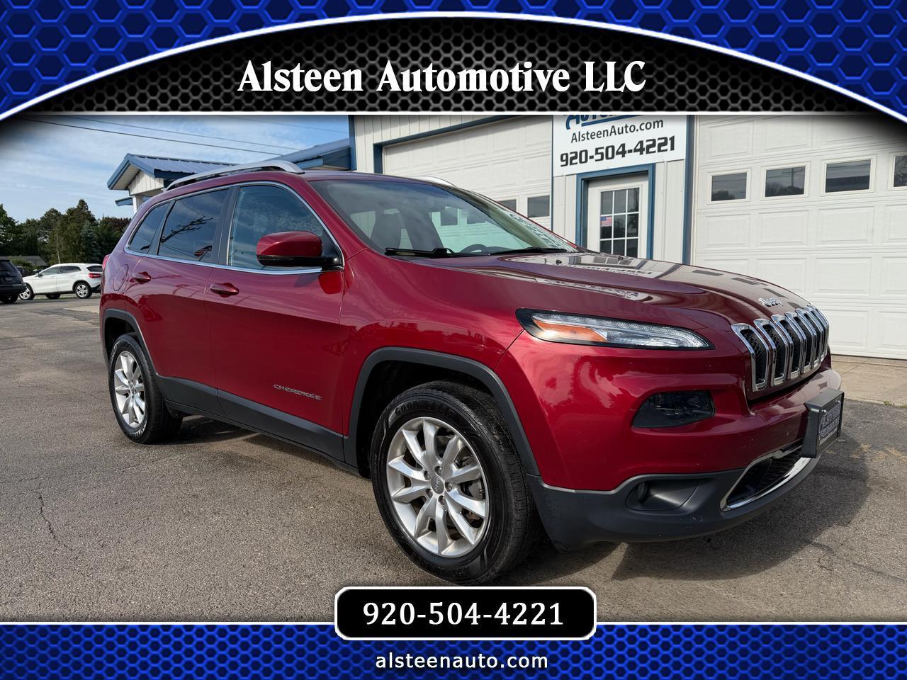 2016 Jeep Cherokee 4WD 4dr Limited
