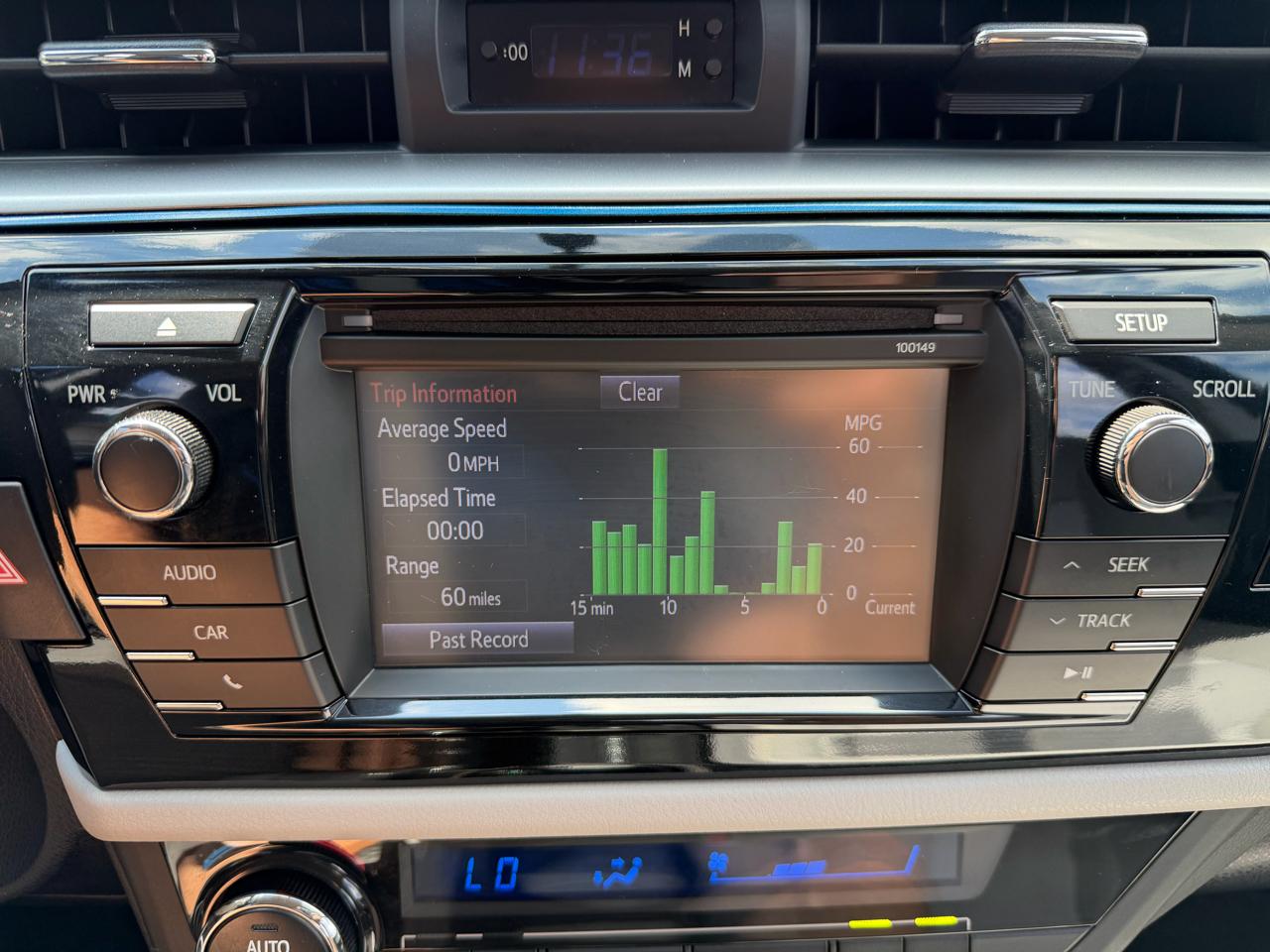 Toyota Corolla 4dr Sdn Auto L (Natl) 2015