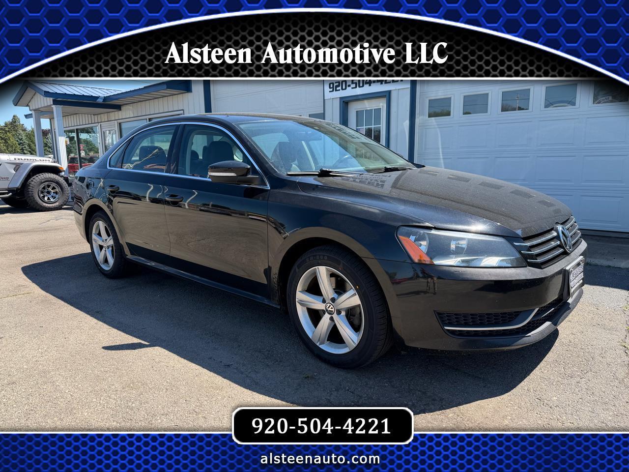 2013 Volkswagen Passat 4dr Sdn 2.5L Auto SE