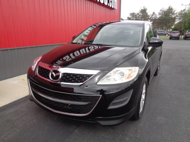 Black 2012 Mazda CX-9 Sport AWD SUV / Crossover All-Wheel Drive Automatic