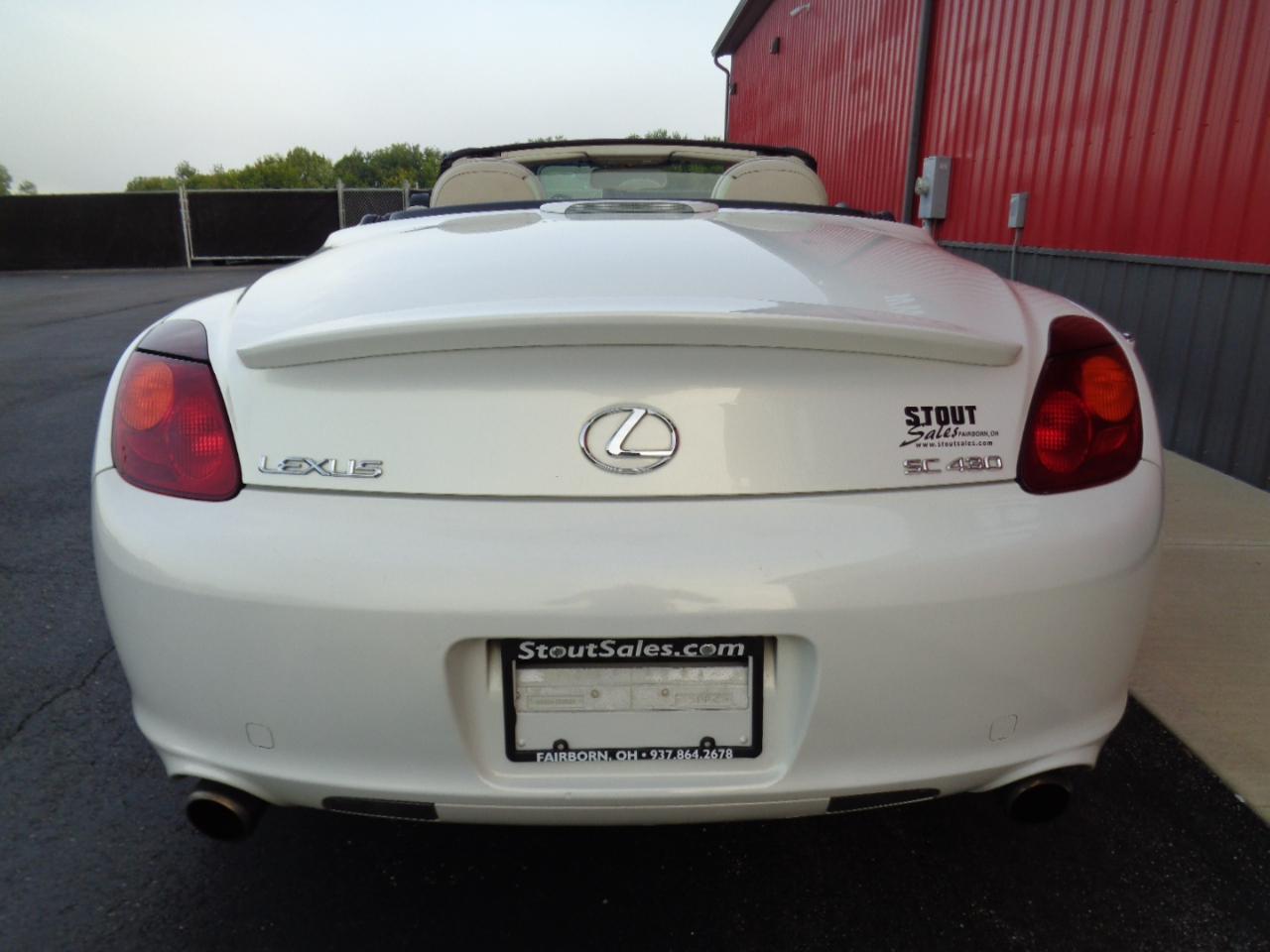 Lexus SC 430 Convertible 2002