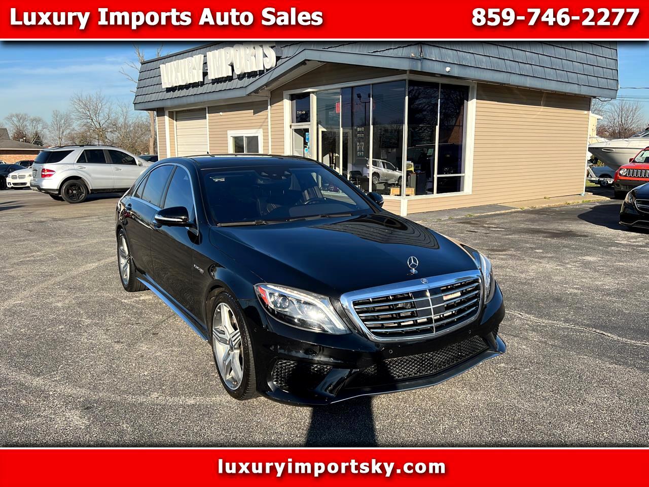 Mercedes-Benz S-Class 4dr Sdn S 63 AMG 4MATIC 2014