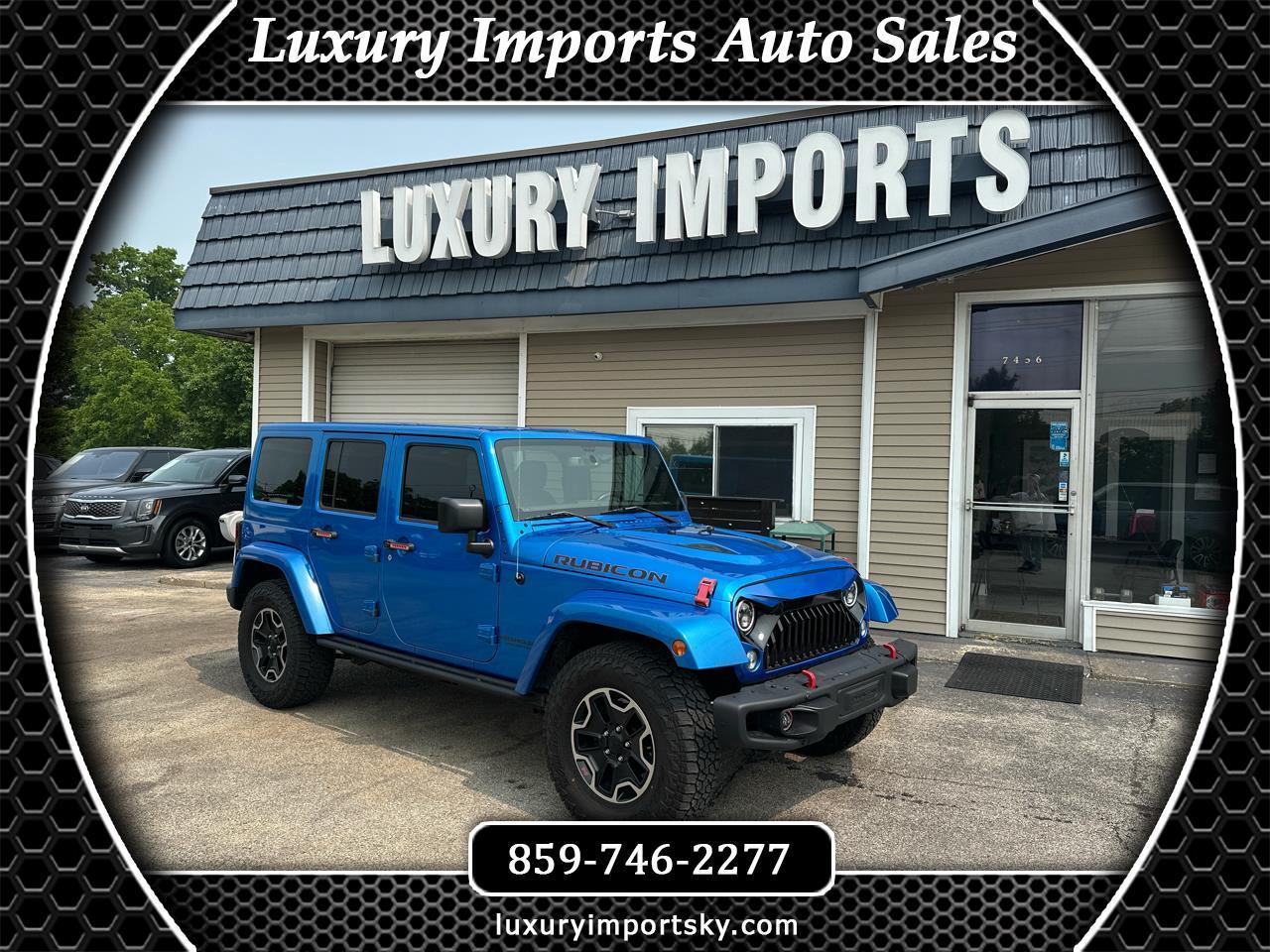 2016 Jeep Wrangler Unlimited 4WD 4dr Rubicon Hard Rock