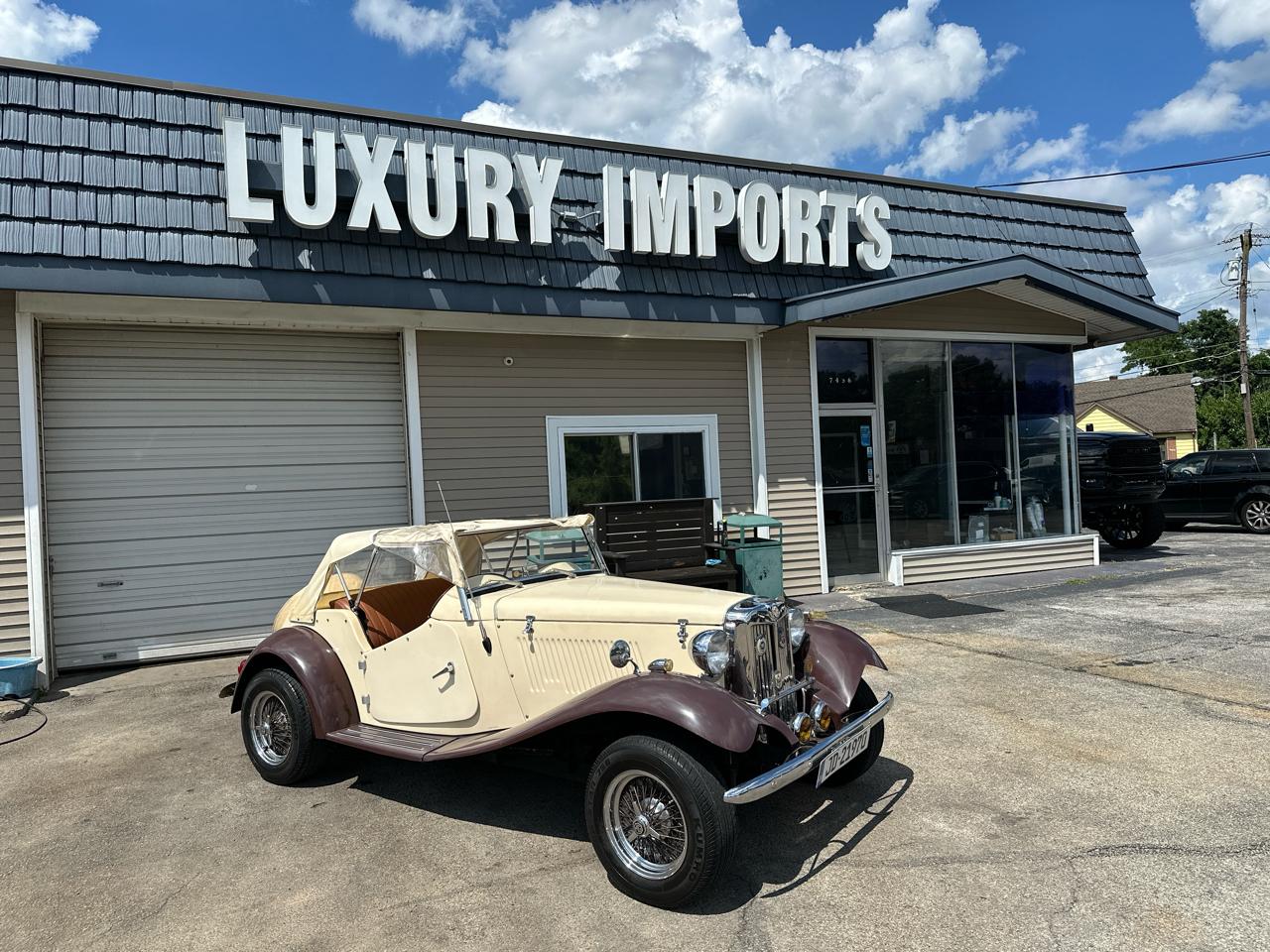 1952 MG Roadster 