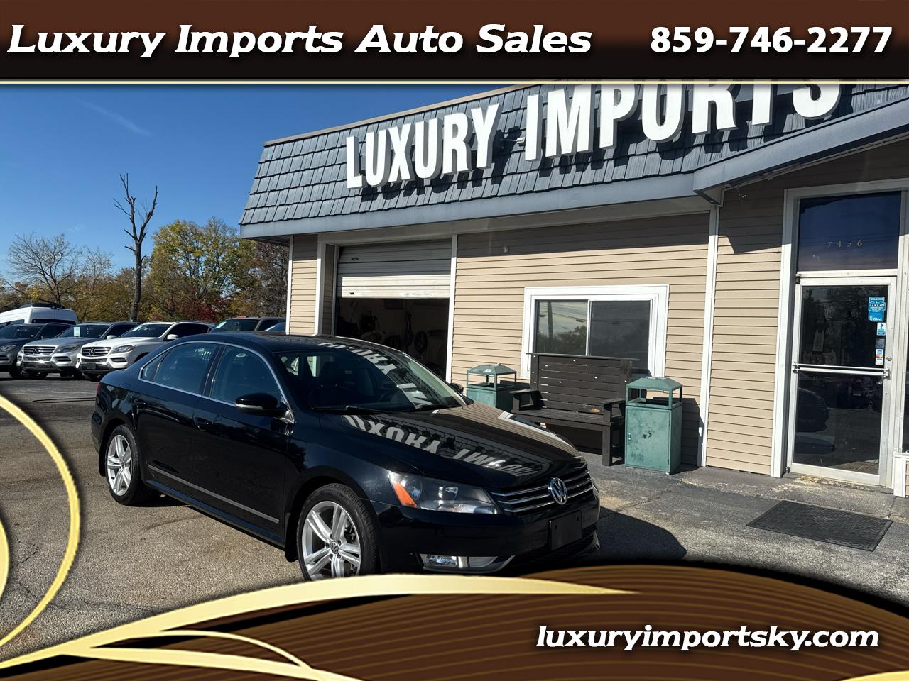 2015 Volkswagen Passat 4dr Sdn 1.8T Auto Sport PZEV