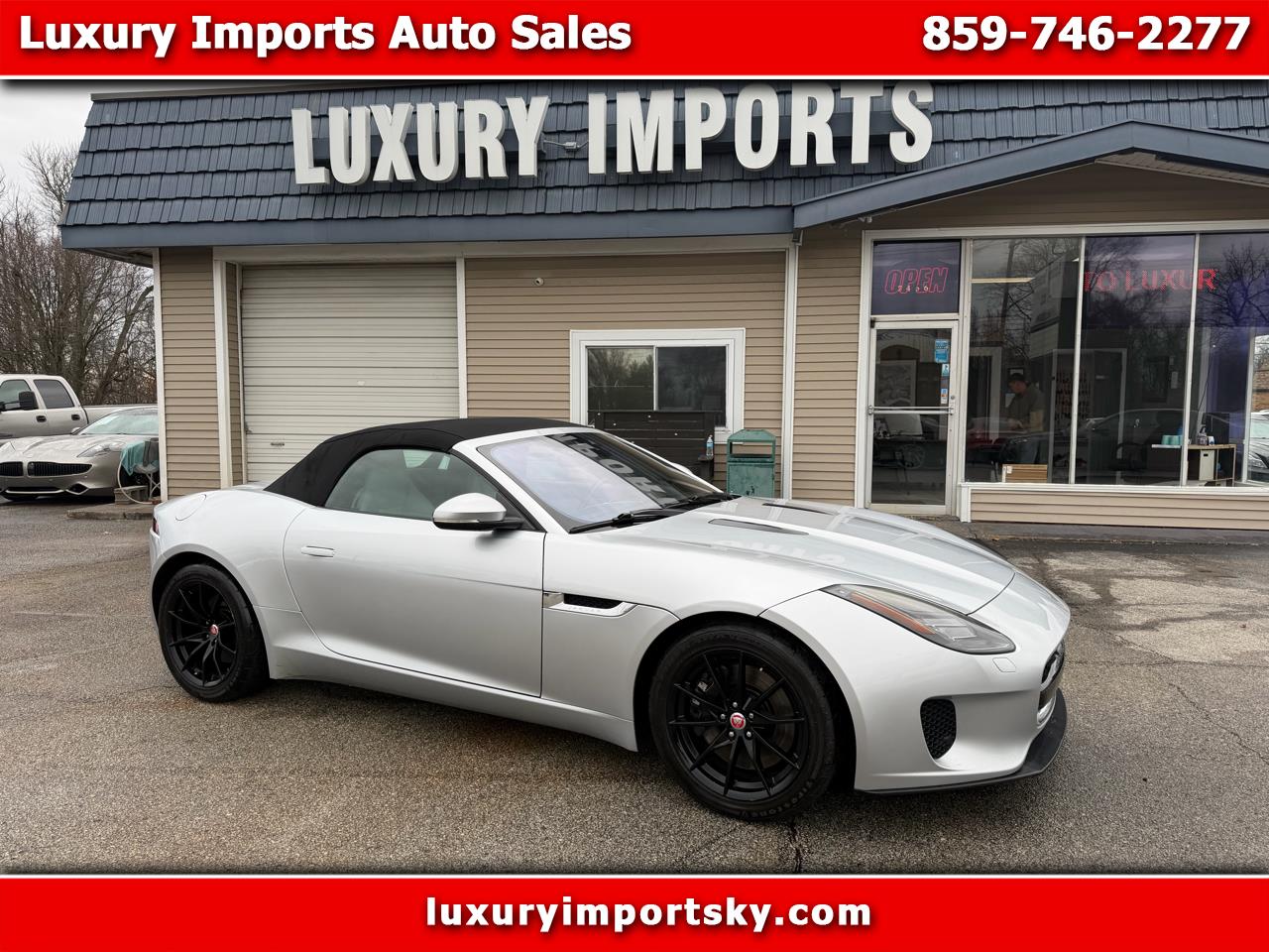 2018 Jaguar F-Type Convertible Auto 296HP