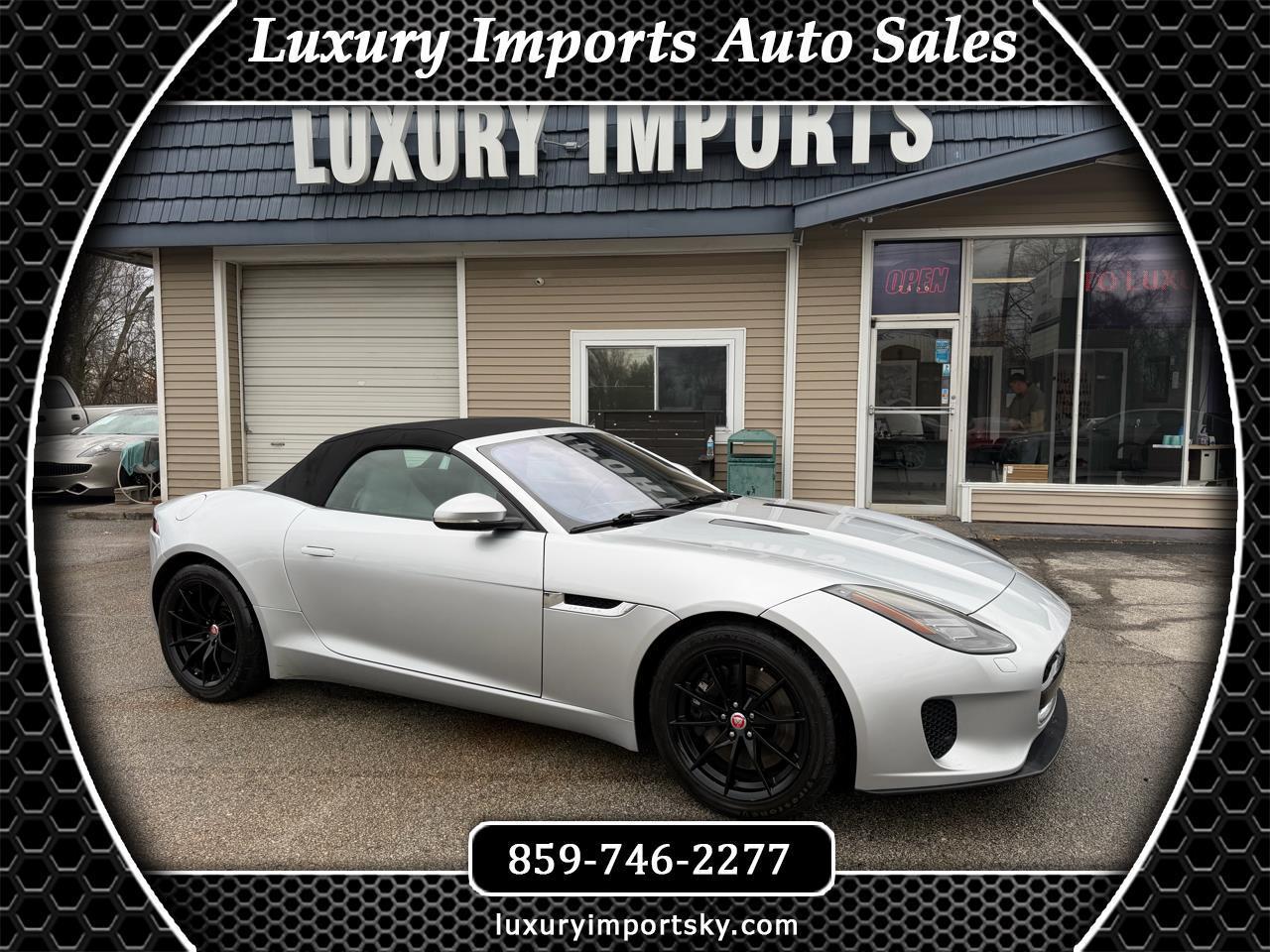 2018 Jaguar F-Type Convertible Auto 296HP