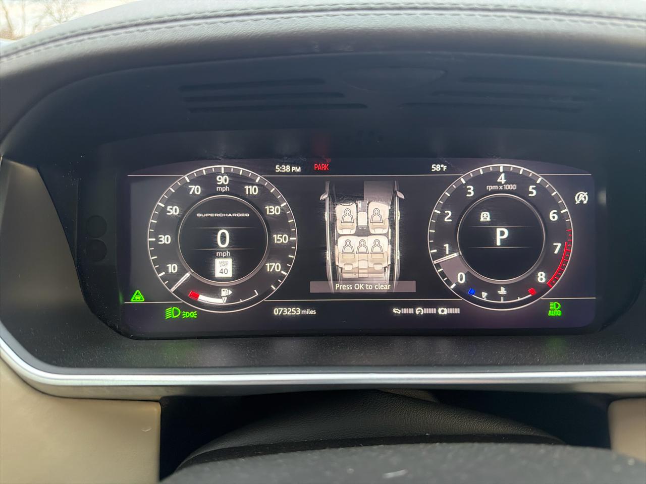 Land Rover Range Rover V8 Supercharged SWB 2018