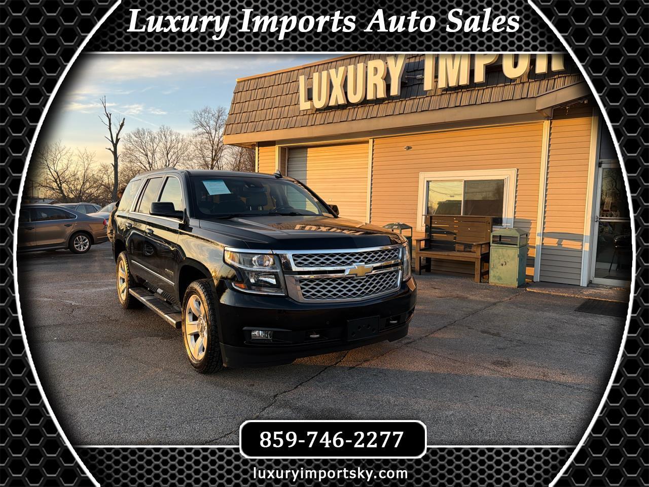 2017 Chevrolet Tahoe 4WD 4dr LT