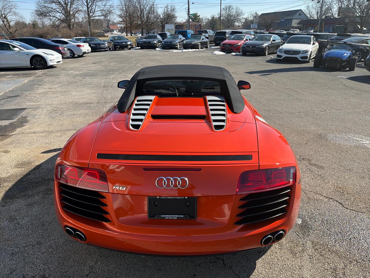 Audi R8 2dr Conv Auto quattro Spyder 4.2L 2012