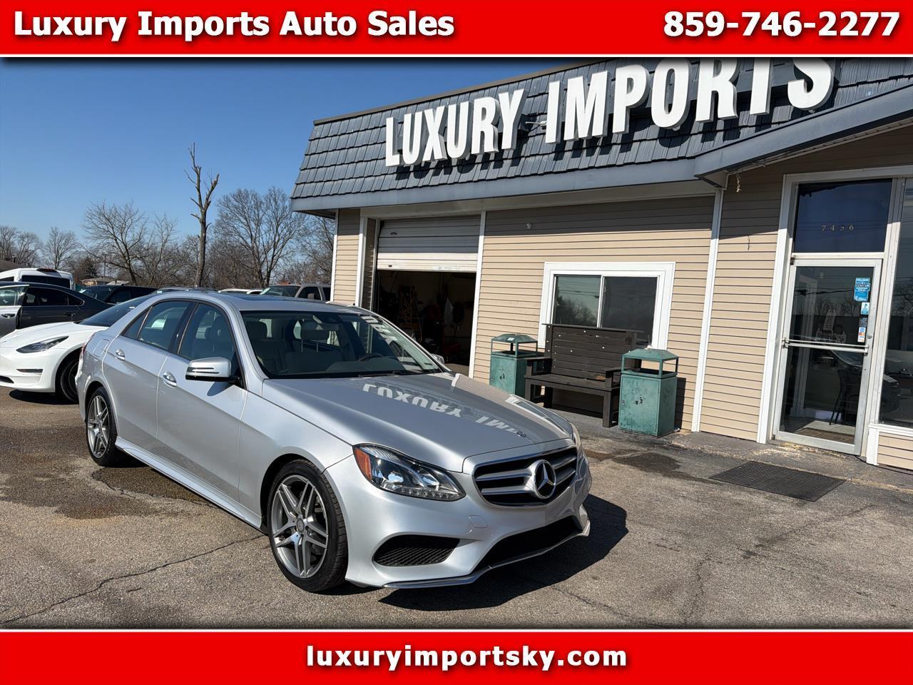 2016 Mercedes-Benz E-Class 4dr Sdn E 350 Sport RWD