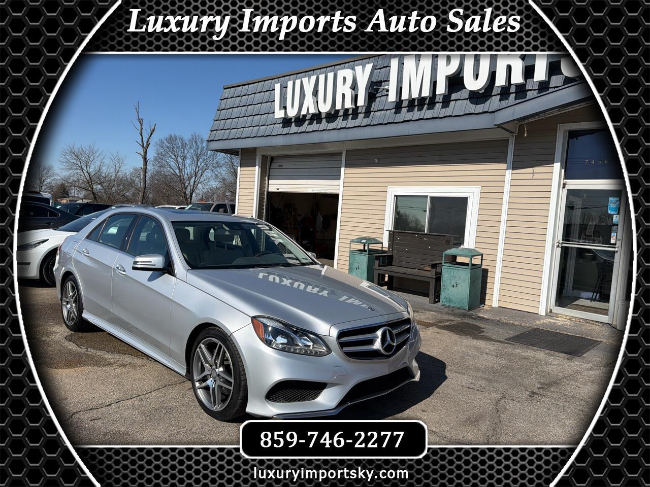Mercedes-Benz E-Class 4dr Sdn E 350 Sport RWD 2016